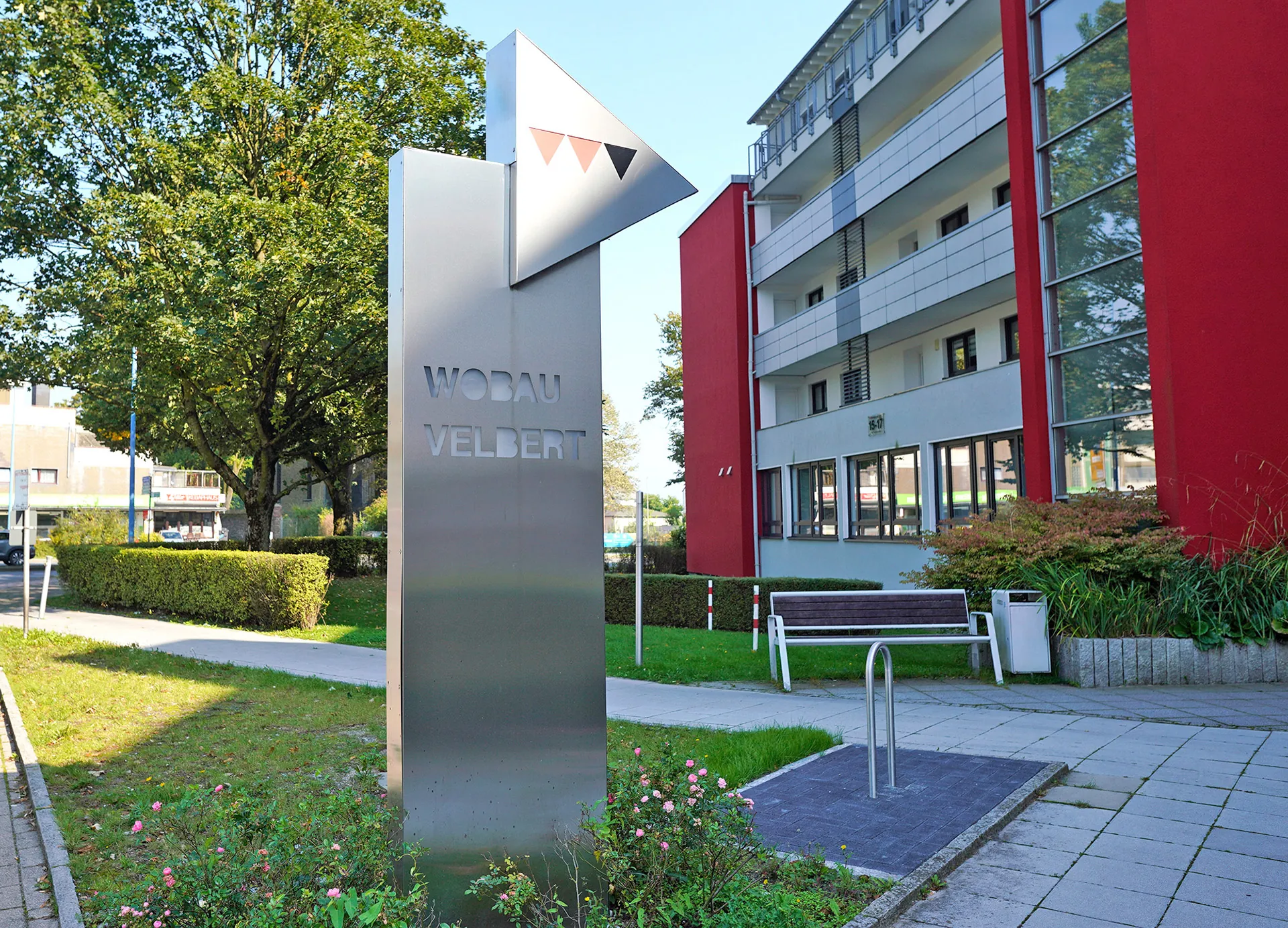 Wobau Velbert | Eingang