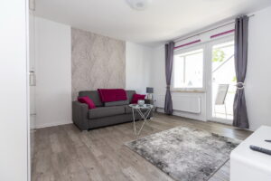 Wohnzimmer Couch Gästewohnung Marthastraße 7