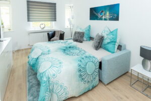 Schlafcouch Gästewohnung Bahnhofstraße 11