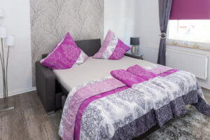 Schlafcouch Gästewohnung Marthastraße 7