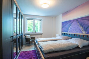 Schlafzimmer Gästewohnung Marsstraße 1