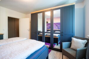 Schlafzimmer Gästewohnung Marsstraße 1